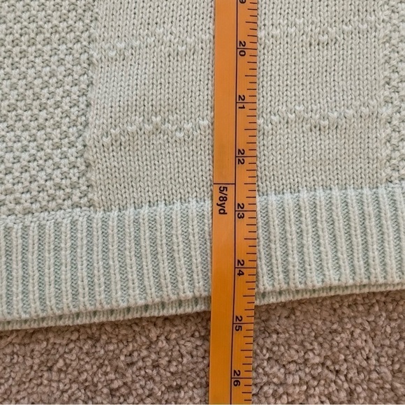 TORRID Mint Green V-Neck Midi Pullover Sweater Size 1 - Picture 11 of 11